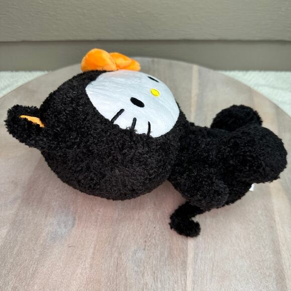 Halloween Hello Kitty Black Cat Plush Sanrio 2023 Cracker Barrel New Collectible - Picture 6 of 15